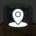 Icon of a map and location pin