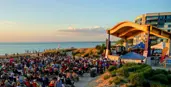 Sunset concert on the Grand Bend Rotary Community Stage