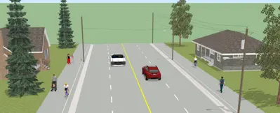 Rendering of multi-use paths