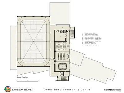 Upper level drawing