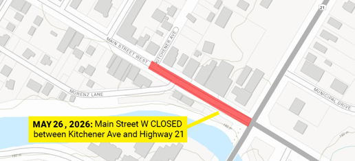 Map of closure