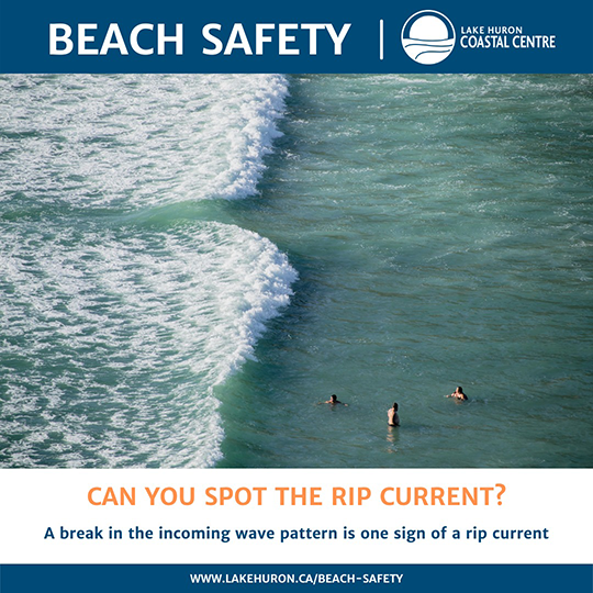 Image of a rip current