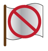 No Flag - no patrol on duty